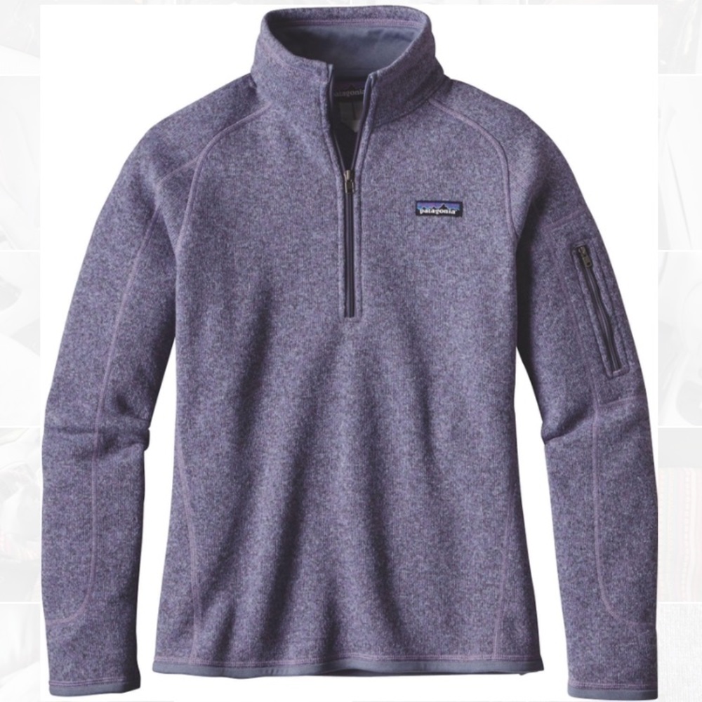 Patagonia - Purple Better Sweater Quarter zip